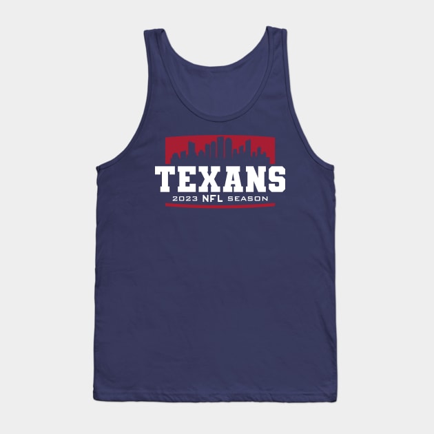 2023 Texans Tank Top by Nagorniak